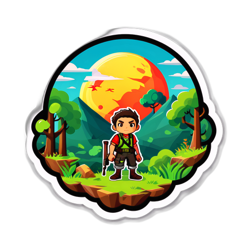 Luo sticker Grounded 2 - Teema