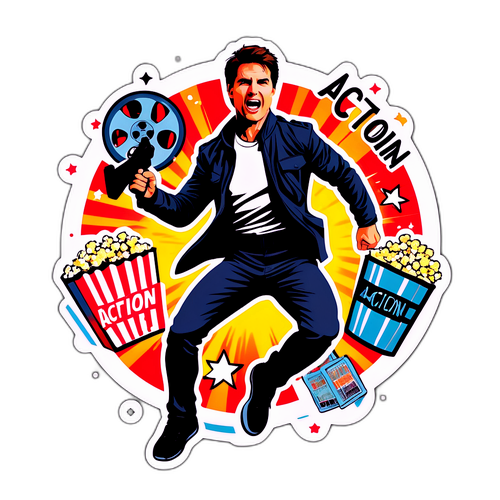 סילואטה דינמית של כוכב פעולה