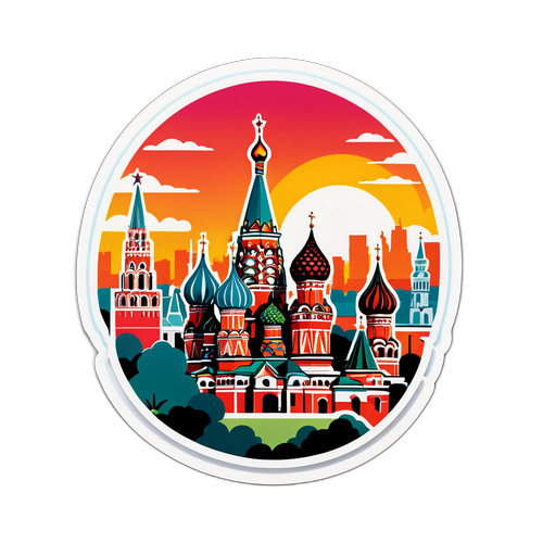 Вид з висоти на Москву