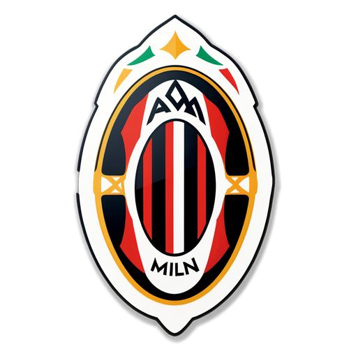 AC Milans emblem sticker
