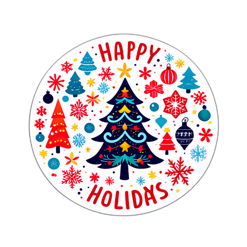 Stiker Liburan Ceria