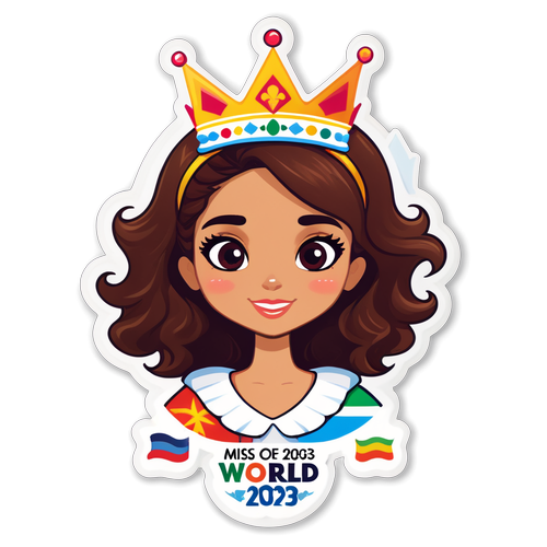 Девушка в короне - Мисс Мир 2023