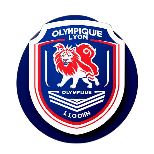 Olympique Lyon Aufkleber