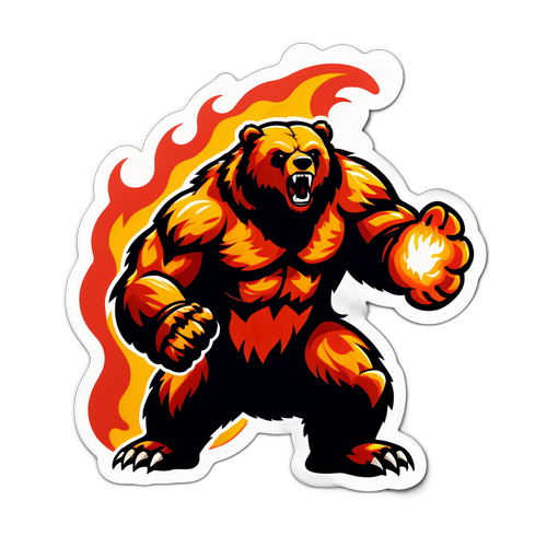 Epic Showdown: Fiery Flame vs. Strong Bear