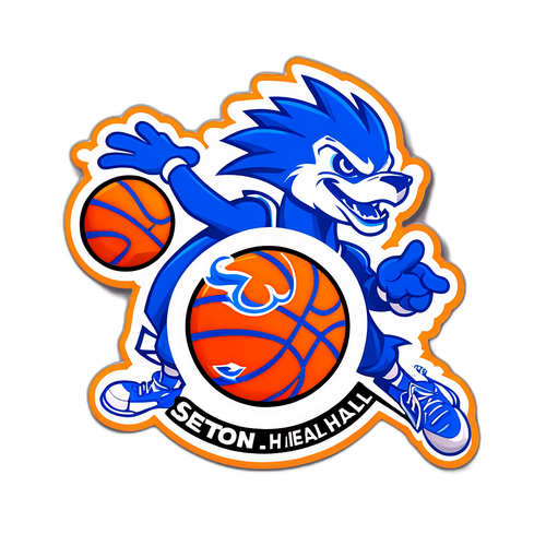 Animated Sticker of Seton Hall vs Creighton Rivalry