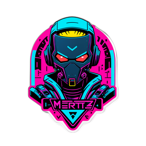 Дизайн на честь команди Mertz з елементами кіберпанку