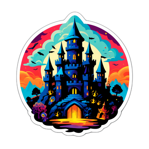 इन्फिनिटी कैसल का मनमोहक चित्रण