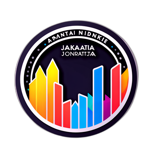 Stiker Indeks Saham Jakarta