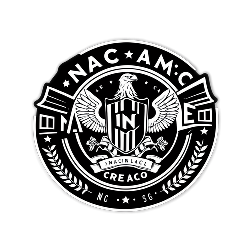 Vintage NAC Logo Sticker