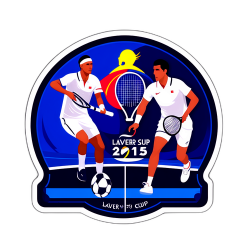 Naklejka Laver Cup 2025