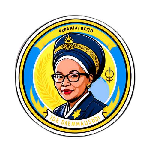 Stiker Penghormatan untuk Retno Marsudi