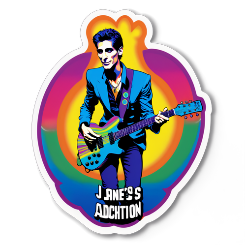 Perry Farrell in Psychedelic Colors: Jane's Addiction - Rock in Finito!