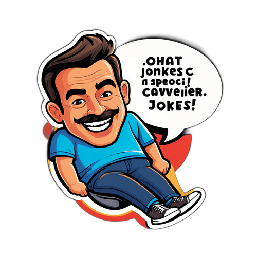Autocollant humoristique de Philippe Caverivière