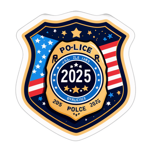 पुलिस बैज डिज़ाइन 2025