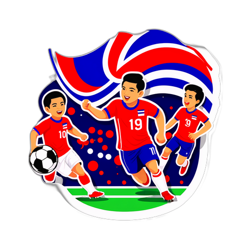 泰國足球主題貼紙