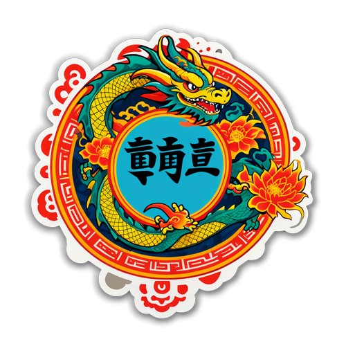 Dragon Sticker para sa Taon ng Dragon