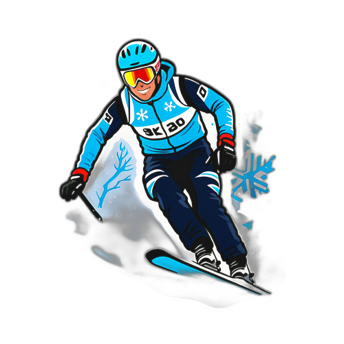 Johannes Klæbo i fuld fart