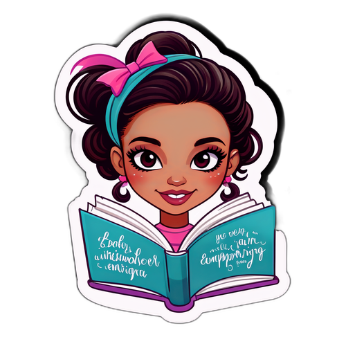 Fantasifull klistermärke av Vanessa Springora