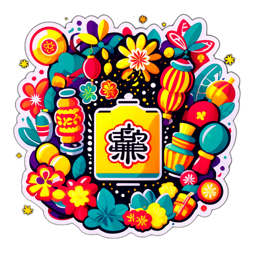 春季节日热闹集市