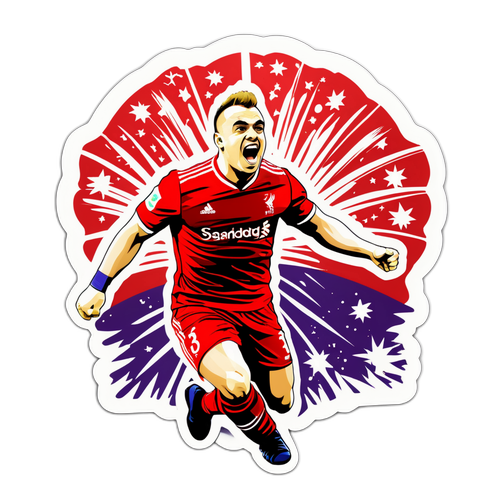 Shaqiri Fejring Klistermærke