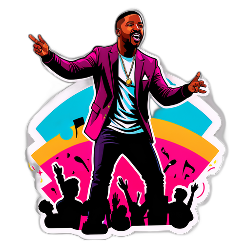 Ray J Concert Vibe Sticker