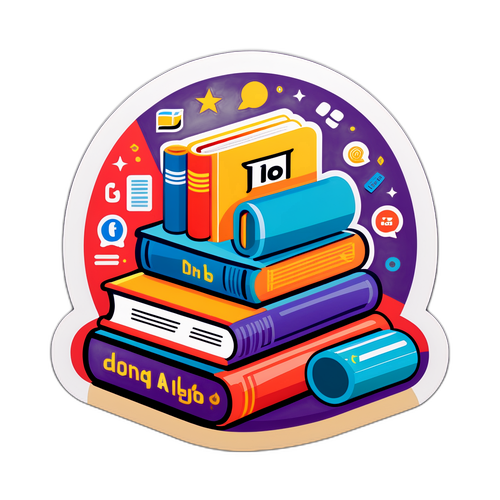 동아일보 로고 스티커 디자인