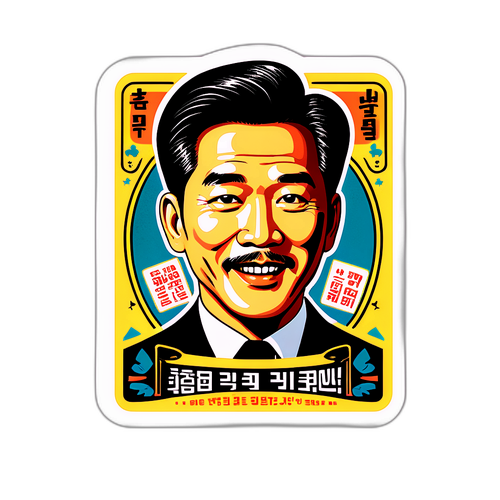 Retro na Sticker ni Lee Soon-jae