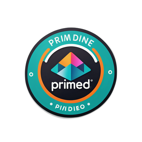 Ikonisk Prime Video Logo med Kreativ Twist