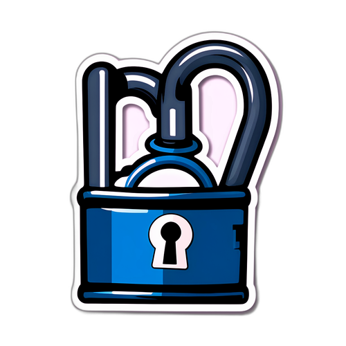 Autocolant cu simboluri ale libertății