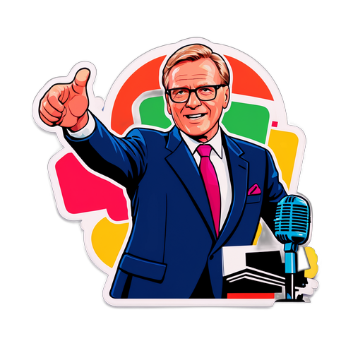 Günther Jauch Quizshow Sticker