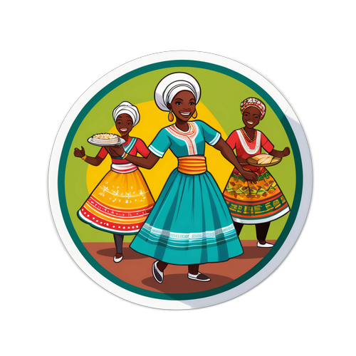 Festlig samling i Nigeria