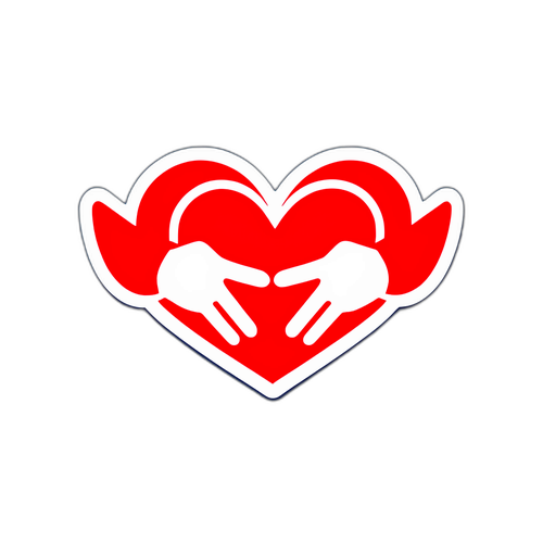 Huwelijksquotiënt Sticker