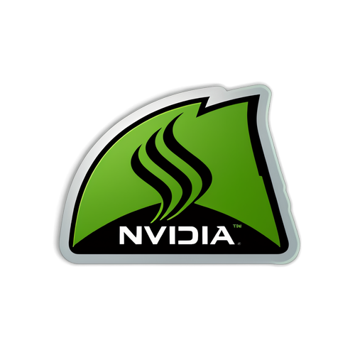 Konstnärlig Sticker för NVIDIA Aktier