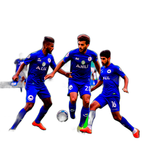 Fußballspiel zwischen Al-Ahli SFC und Al-Hilal