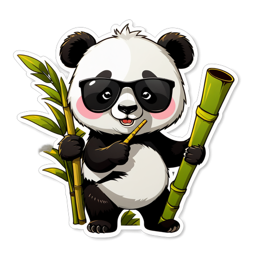 Kuntemporary Panda: Ang Cool na Oso na Magbibigay ng Good Vibes sa Iyong Araw!