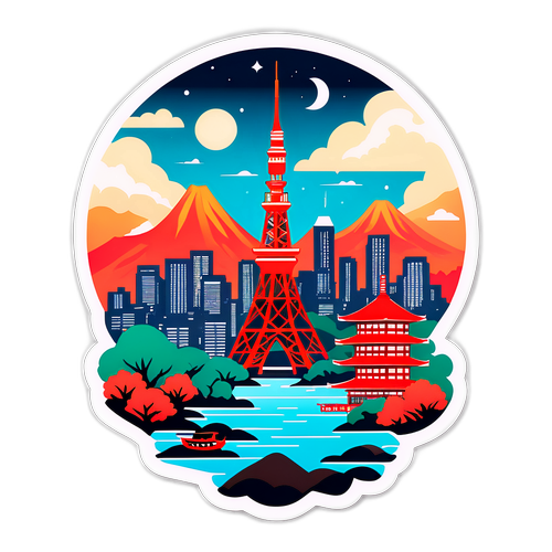恵比寿をテーマにしたステッカー