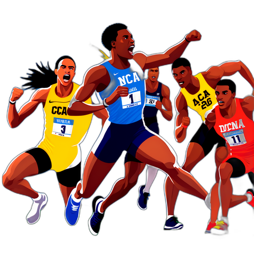 NCAA Track and Field Championship Sticker