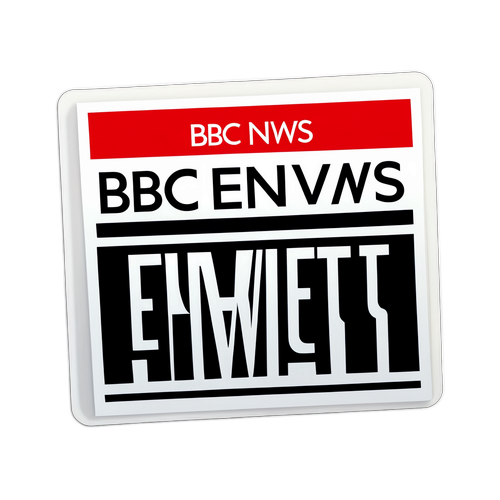 बीबीसी समाचार रिपोर्ट स्टिकर