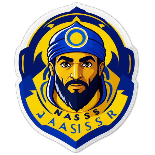 Al Nassr Futbol Takımı Stickerı