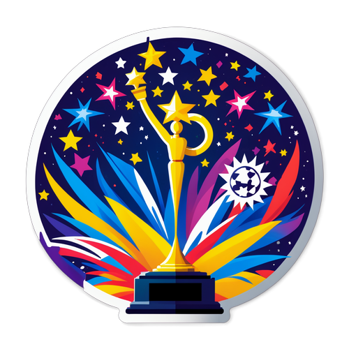 Eurovision 2025 Winnaar Sticker