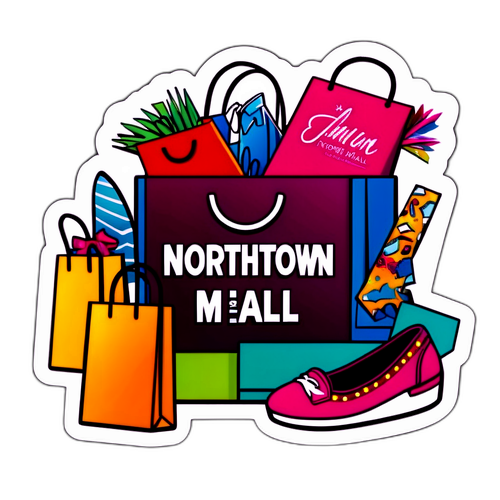 Northtown Mall Shopping Sticker