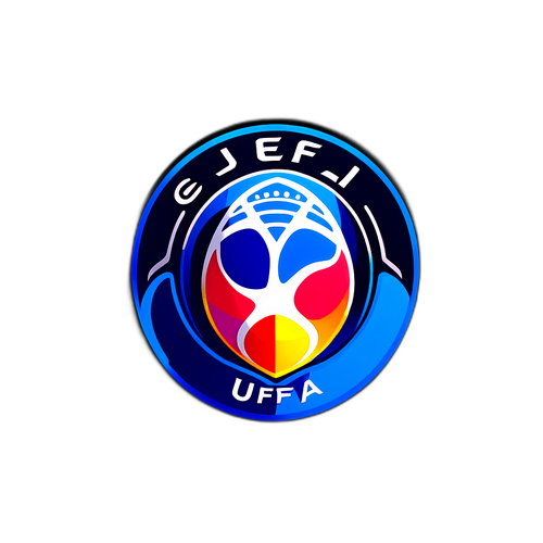 Rekaan Logo UEFA dengan Warna Dinamik