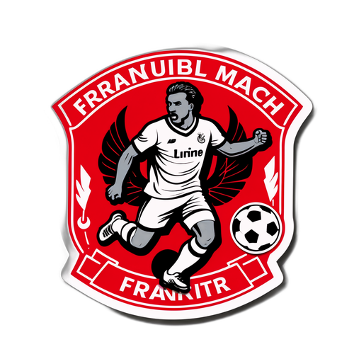 法蘭克福與利物浦足球賽貼紙