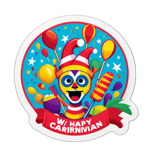 Diseño Divertido de Hurling y Carnaval