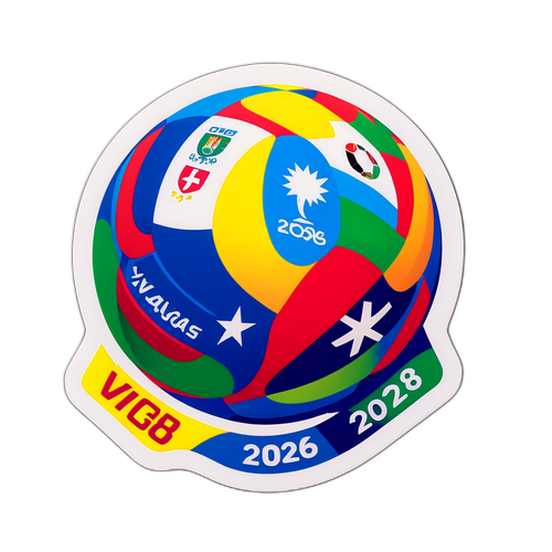 Wereldbeker Kwalificatie 2026 Sticker