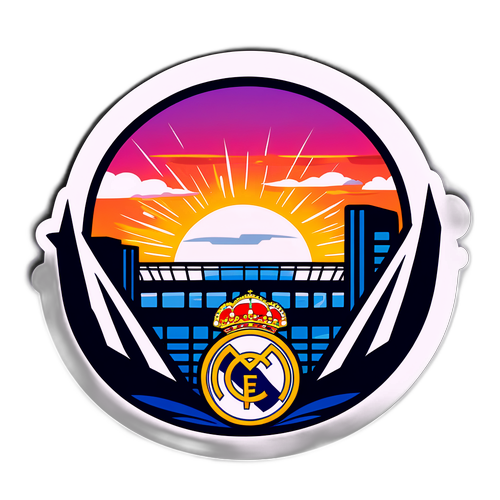 Csodás Real Madrid CF matricá