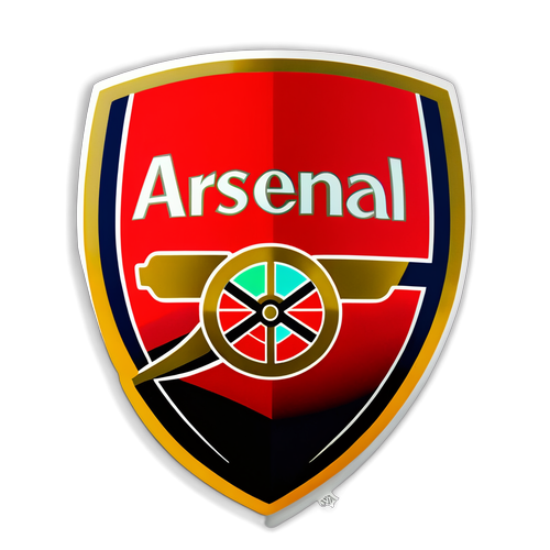 Sticker ya Arsenal FC na Soka