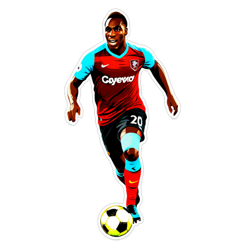 Michail Antonio toimintagrafiikka