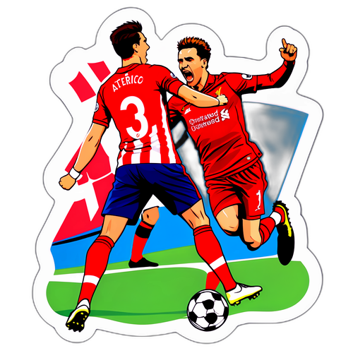 Jännittävä hetki Liverpool vs Atlético Madrid