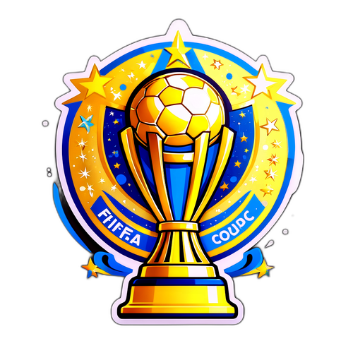 Sticker Trofi Piala Dunia Klab FIFA